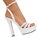 "Sugar-531" 5 1/2" Square Heel Sandal