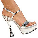"Sweet-446" 6" Cone Heel Sandal