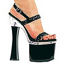 "Tower-817" 7 1/2" Chunky Heel Sandal