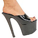 "Sky-301" 7" Spike Heel Slip On