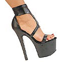 "Sky-349" 7" Spike Heel Sandal