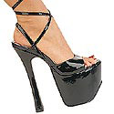 "Sexy-12" 7" Chunky Heel Sandal
