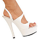 "Kiss-235" 6" Spike Heel Sandal