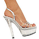 "Kiss-237" 6" Spike Heel Sandal