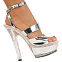 "Kiss-246" 6" Spike Heel Sandal