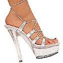 "Kiss-250" 6" Spike Heel Sandal