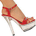 "Kiss-253" 6" Spike Heel Sandal