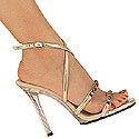 "Gala-45" 5" Spike Heel Sandal