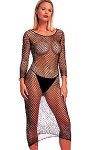 Industrial Fishnet Gown